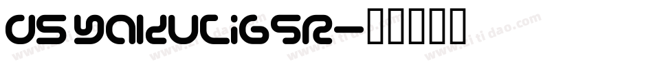 DS Yakuti65R字体转换